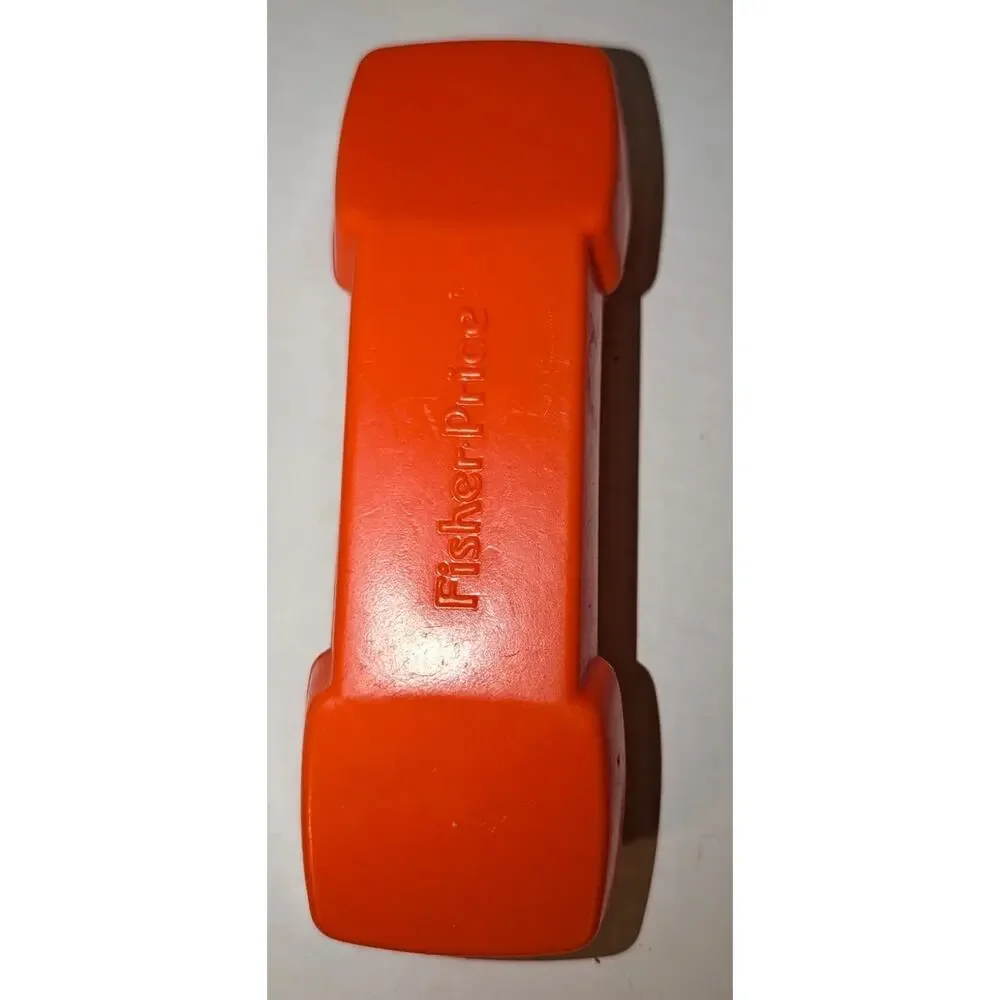 Vintage 1970's Fisher Price Fun With Food Kitchen Replacement Telephone Orange